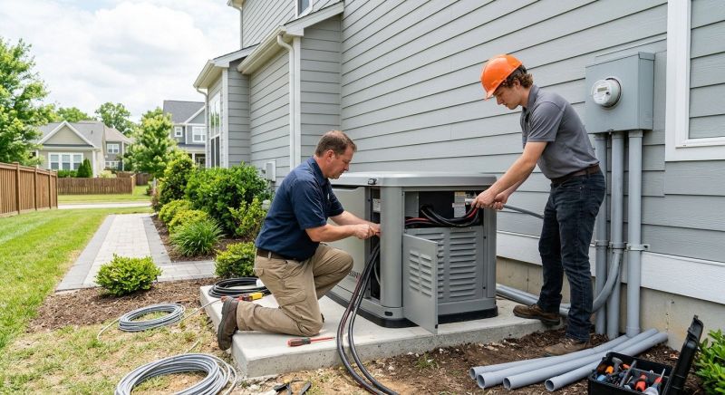 Generator Hookup Service in Conroe, TX